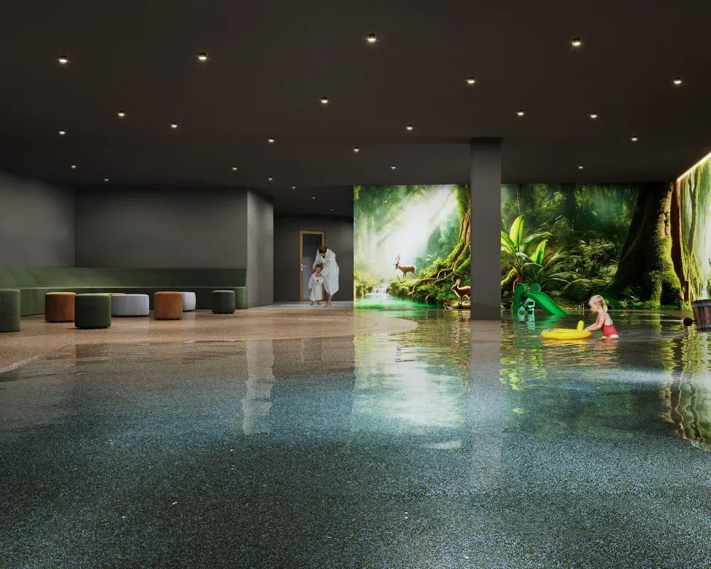 Hotel Oswald family pool V4